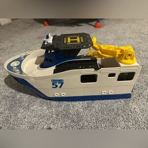 🚤 Matchbox Rescue Boat | Blue & Yellow Toy Boat | Diecast Collectible 🌊
